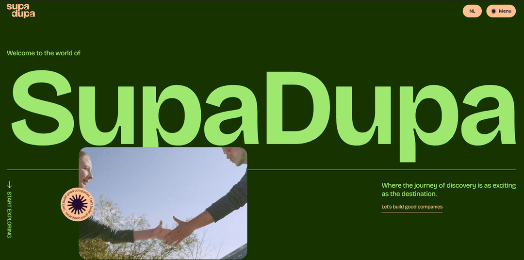 SupaDupa - Website Clone